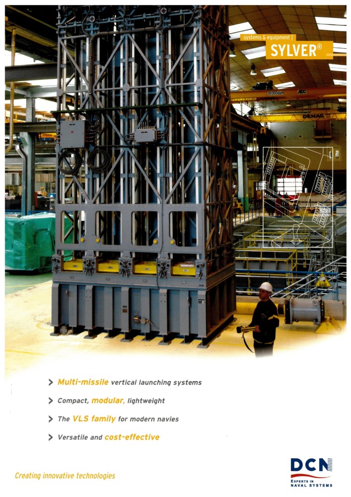 Module lancement vertical missil Sylver