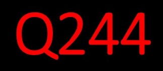 Q244 Logo