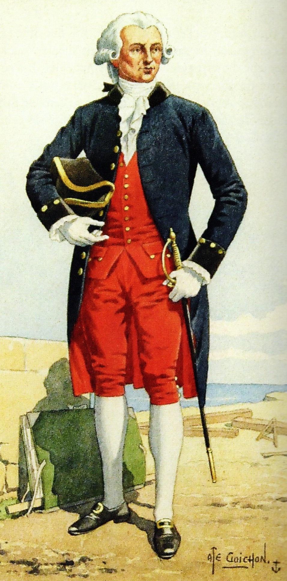 1786 Uniforme ingenieur constructeur