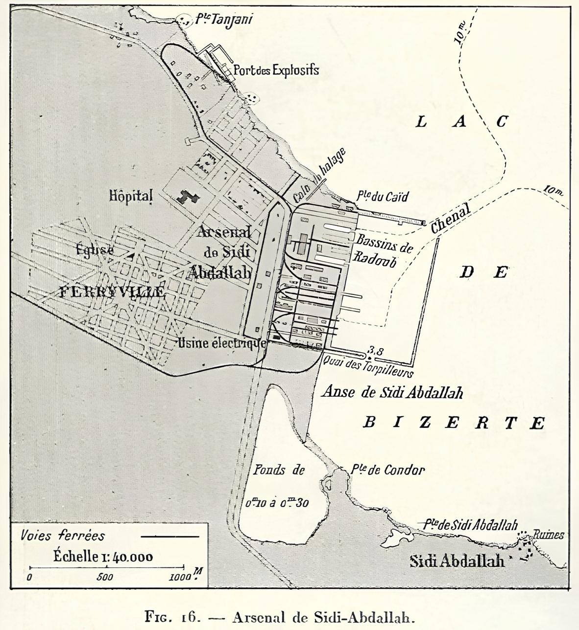 Bizerte Sidi Abdallah Carte