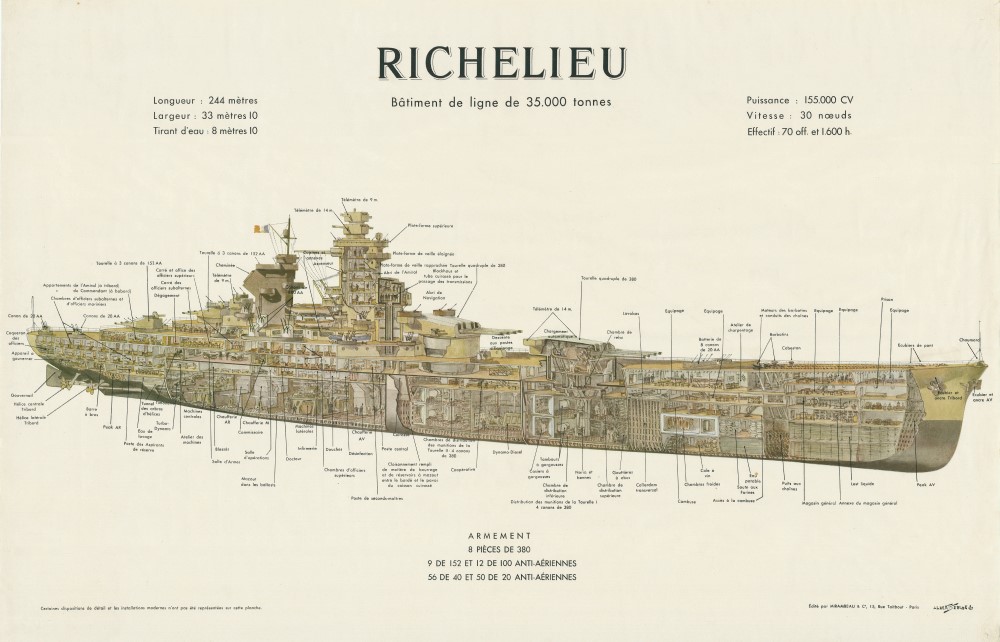 Ecorché Cuirassé Richelieu